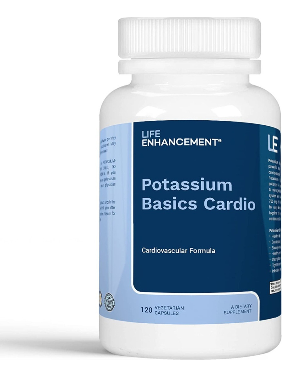 Salud y Equipamiento Médico - Potasio 120 Caps 750 Mg Life 0