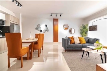 apartamentos - Apartamento de venta amueblada en reparto Panorama 8