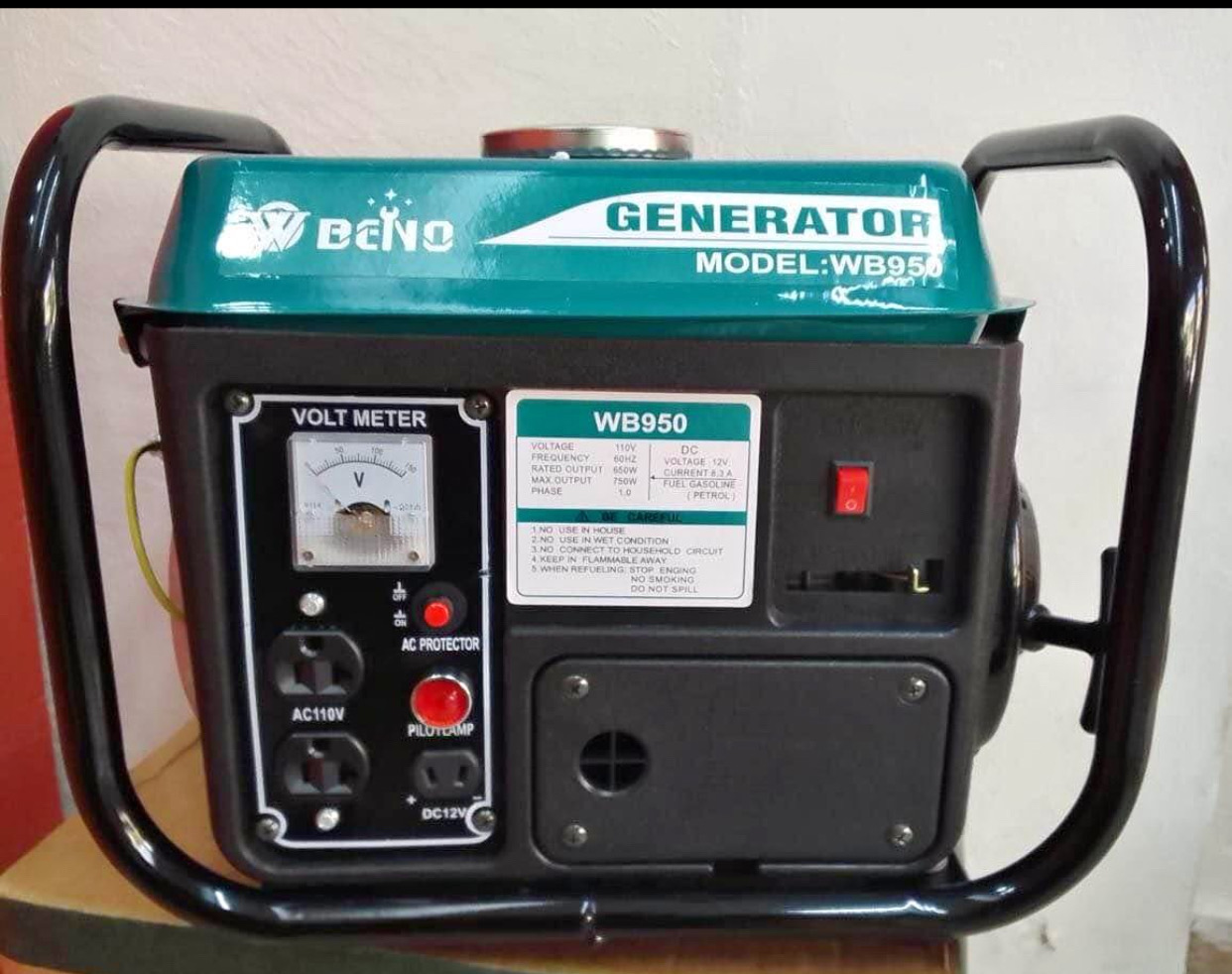 equipos profesionales - planta eléctrica de 1 kilo 2 tiempo 2hp 110/120 voltios 5