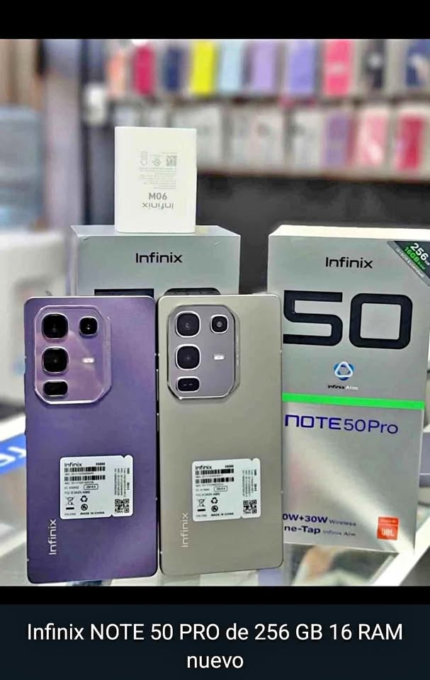 celulares y tabletas - infinix note 50 pro 256gb 3