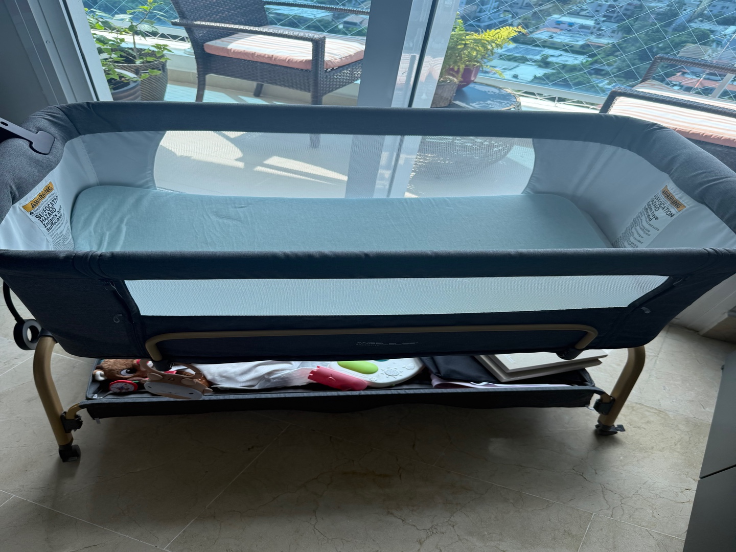 muebles - Moisés de bebé adaptable a cama (valor US$180) 1