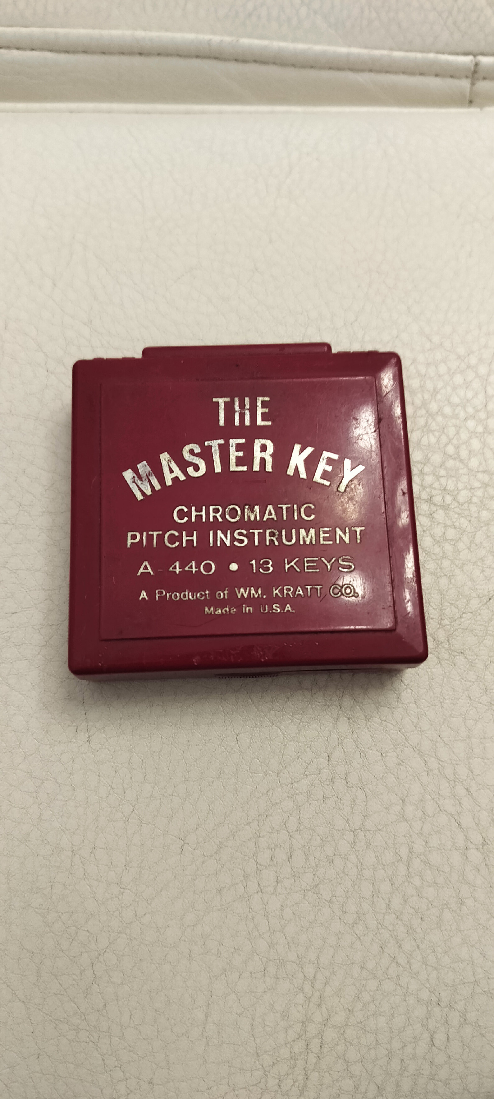 instrumentos musicales - Instrumento de tono cromado.The Master Key 13 teclas A440WM Kratt Co. 2