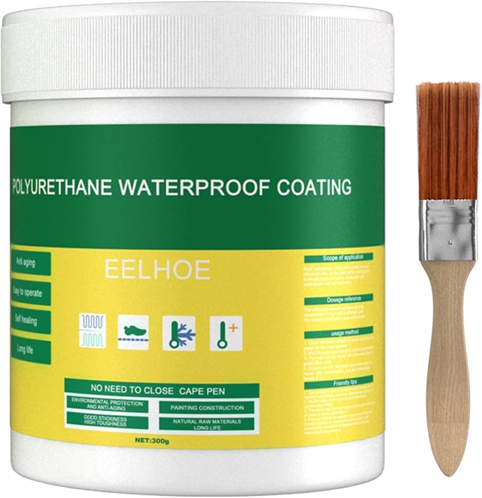 herramientas, jardines y exterior - Sellante impermeabilizante transparente de 300G 2